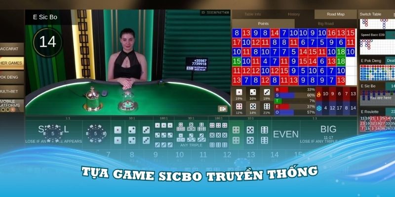 Khám phá tựa game sicbo truyền thống tại sảnh này